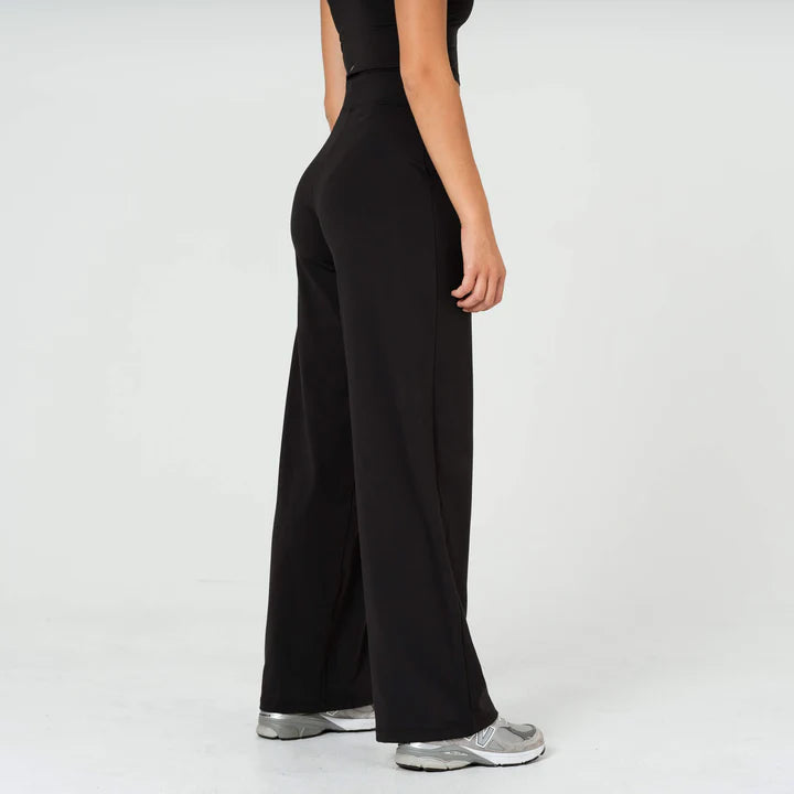 Relaxed Straight Pant Black