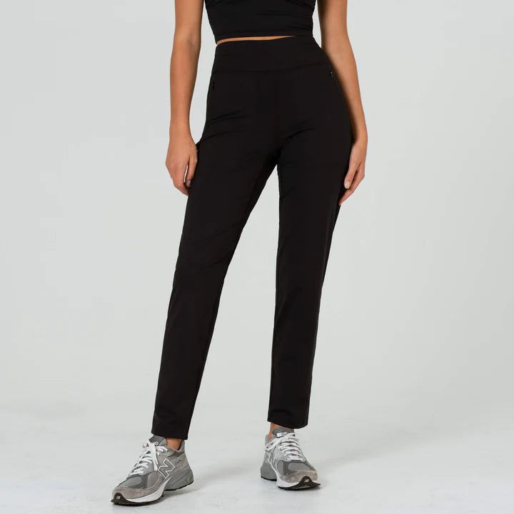 Straight Leg Jogger Black