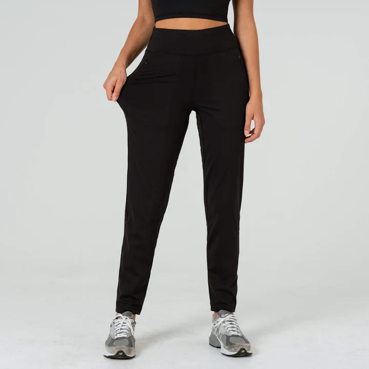 Straight Leg Jogger Black